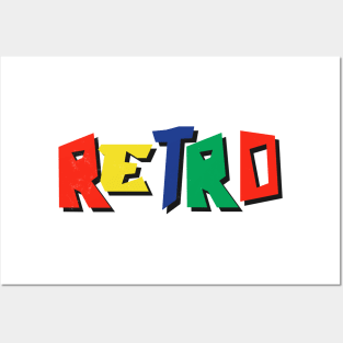 Retro Colors Posters and Art
